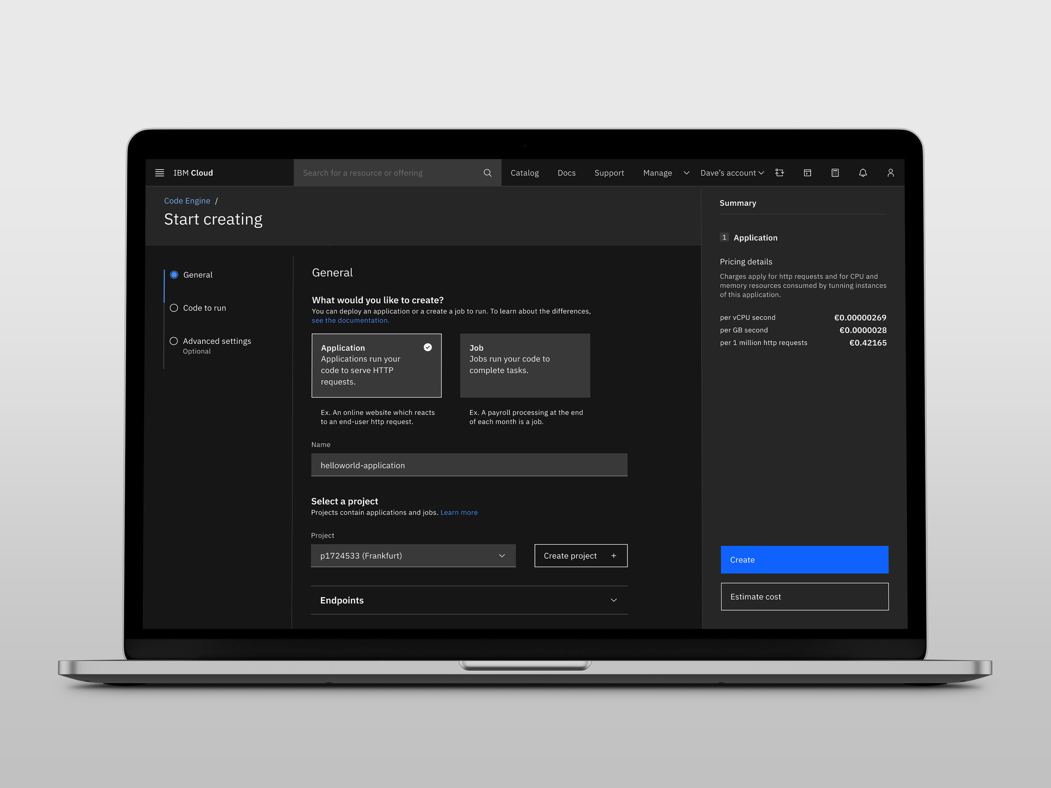 IBM Cloud Code Engine