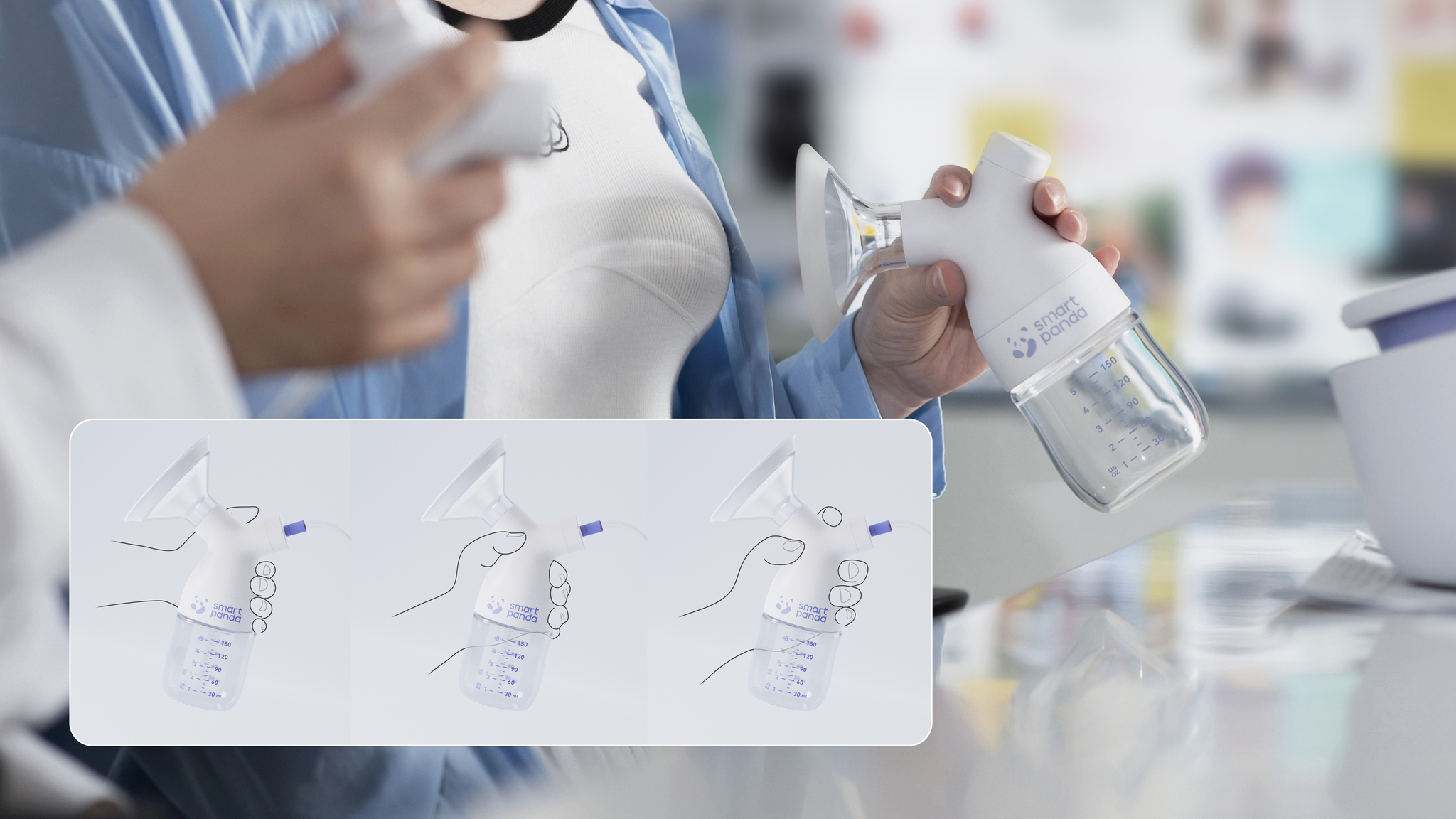 Smart Panda professional breast pump
