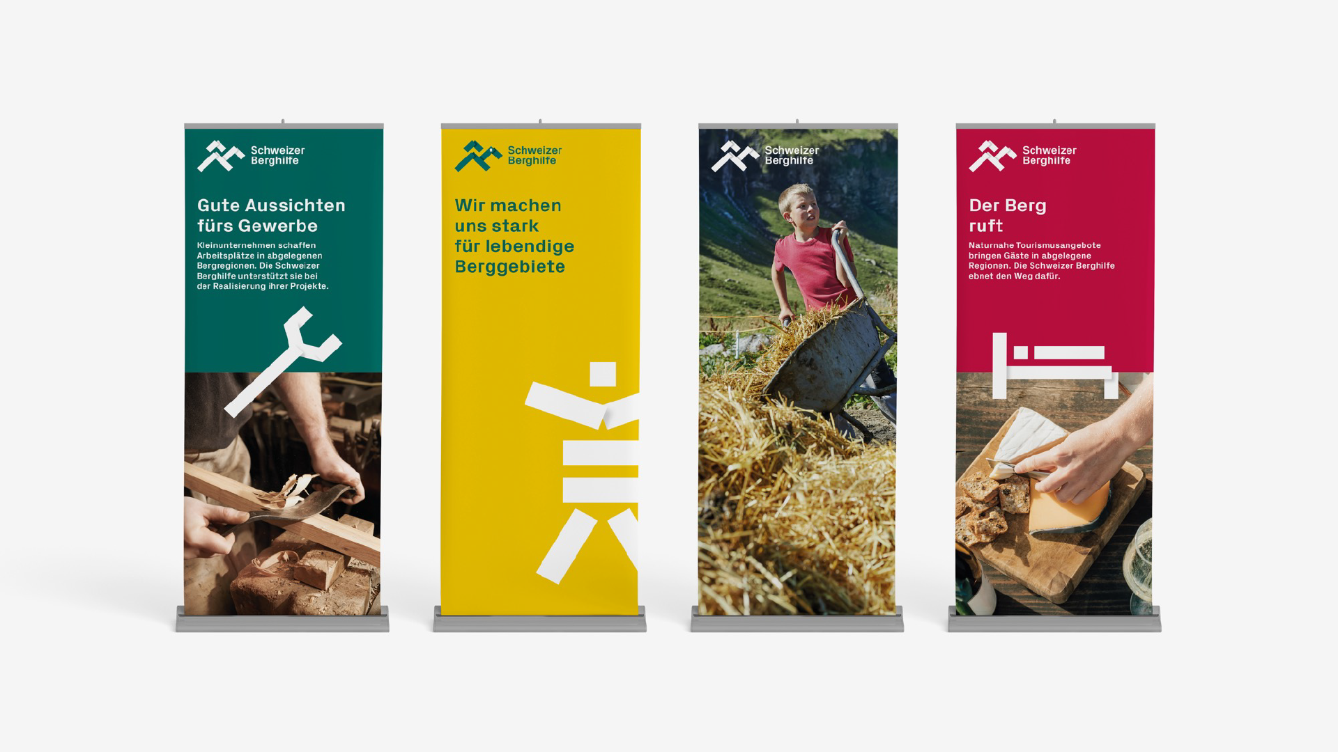 Schweizer Berghilfe – Setting Signs for the Alps