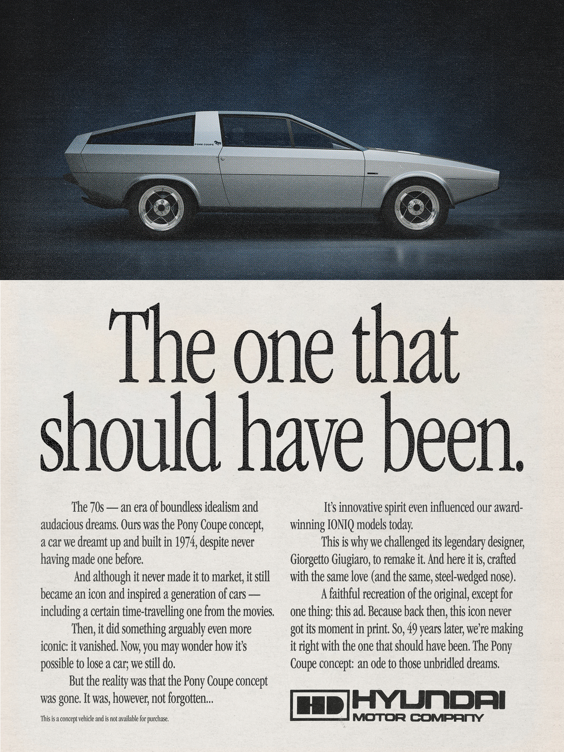 The ad that should have been.