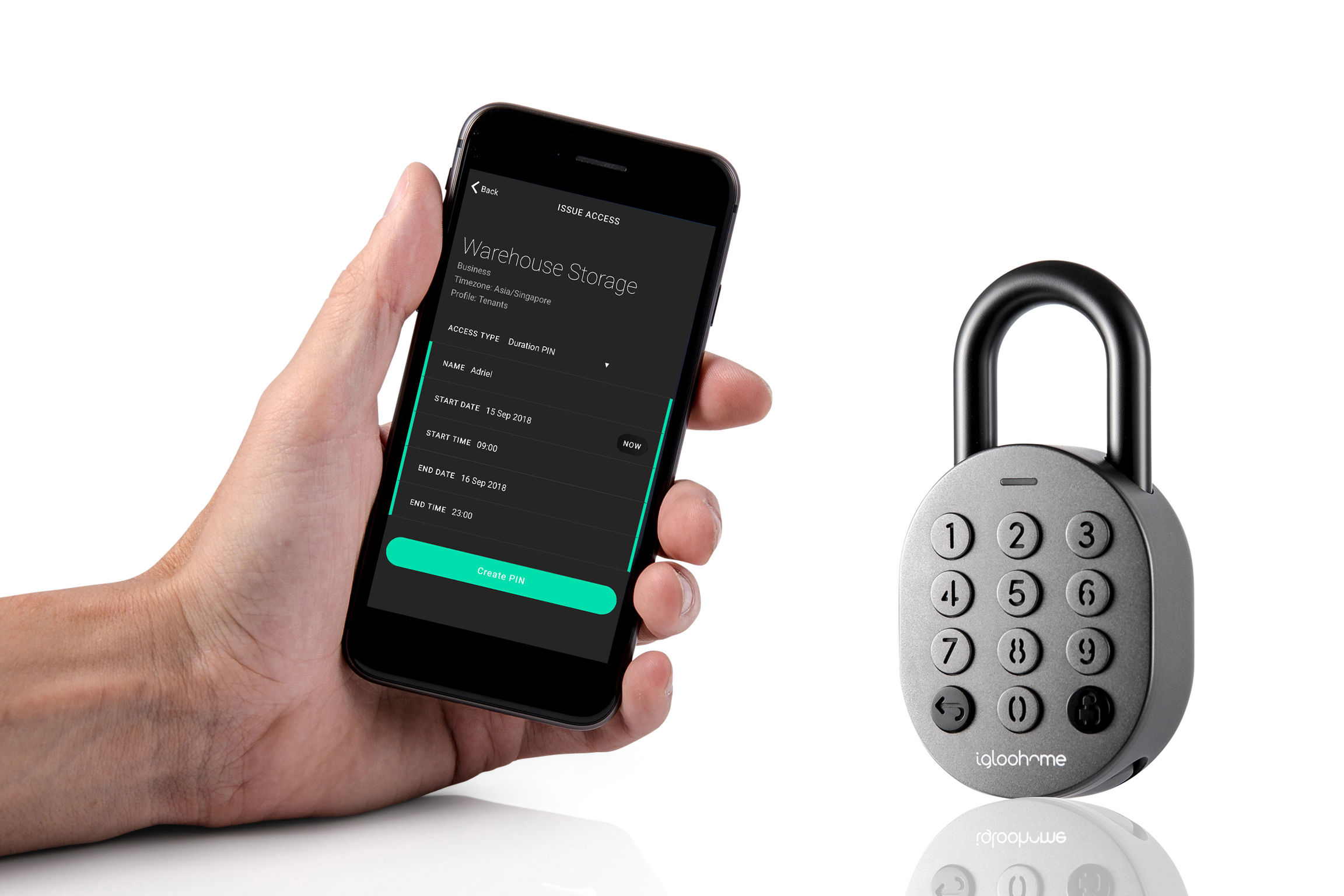 igloohome Smart Padlock