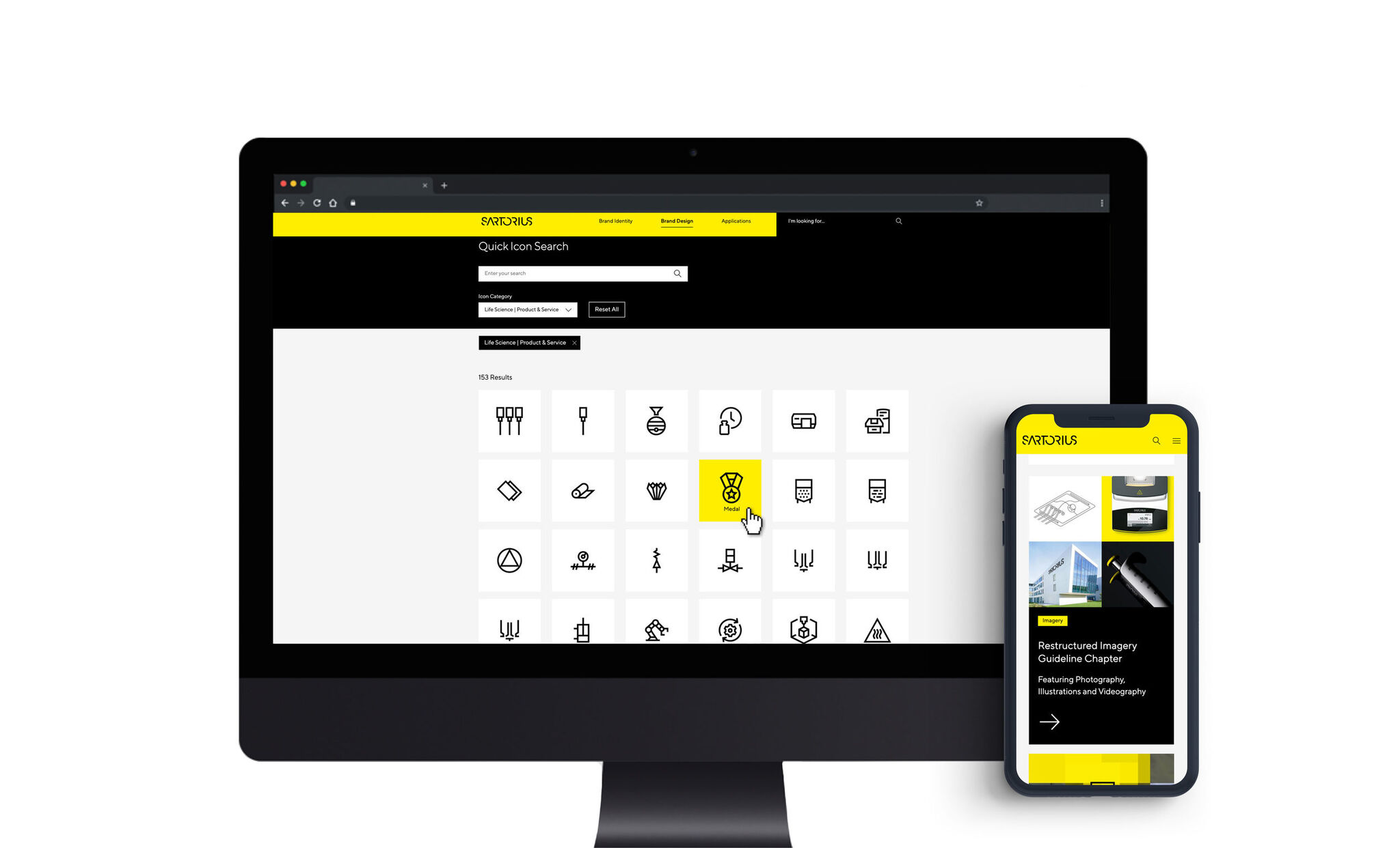Sartorius Brand & Design Platform