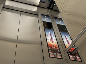 Touchscreen Elevator Operation Panel