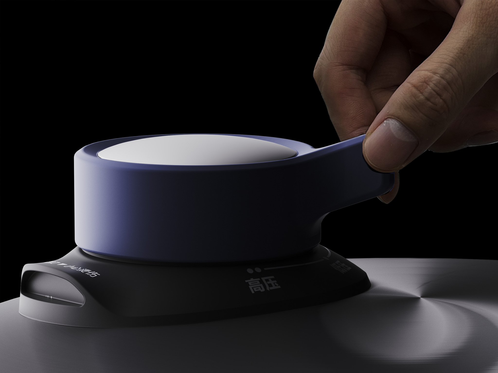 Blue Eyed Adjustable Pressure Cooker
