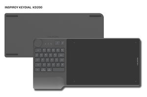 Huion Inspiroy Keydial KD200 Creative Pen Tablet