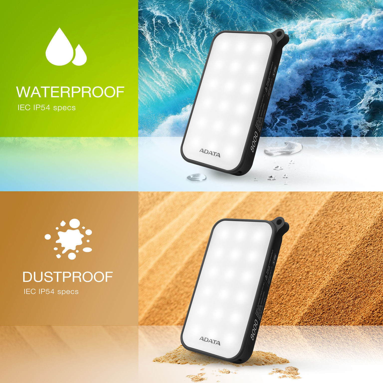 D8000L LED Power Bank