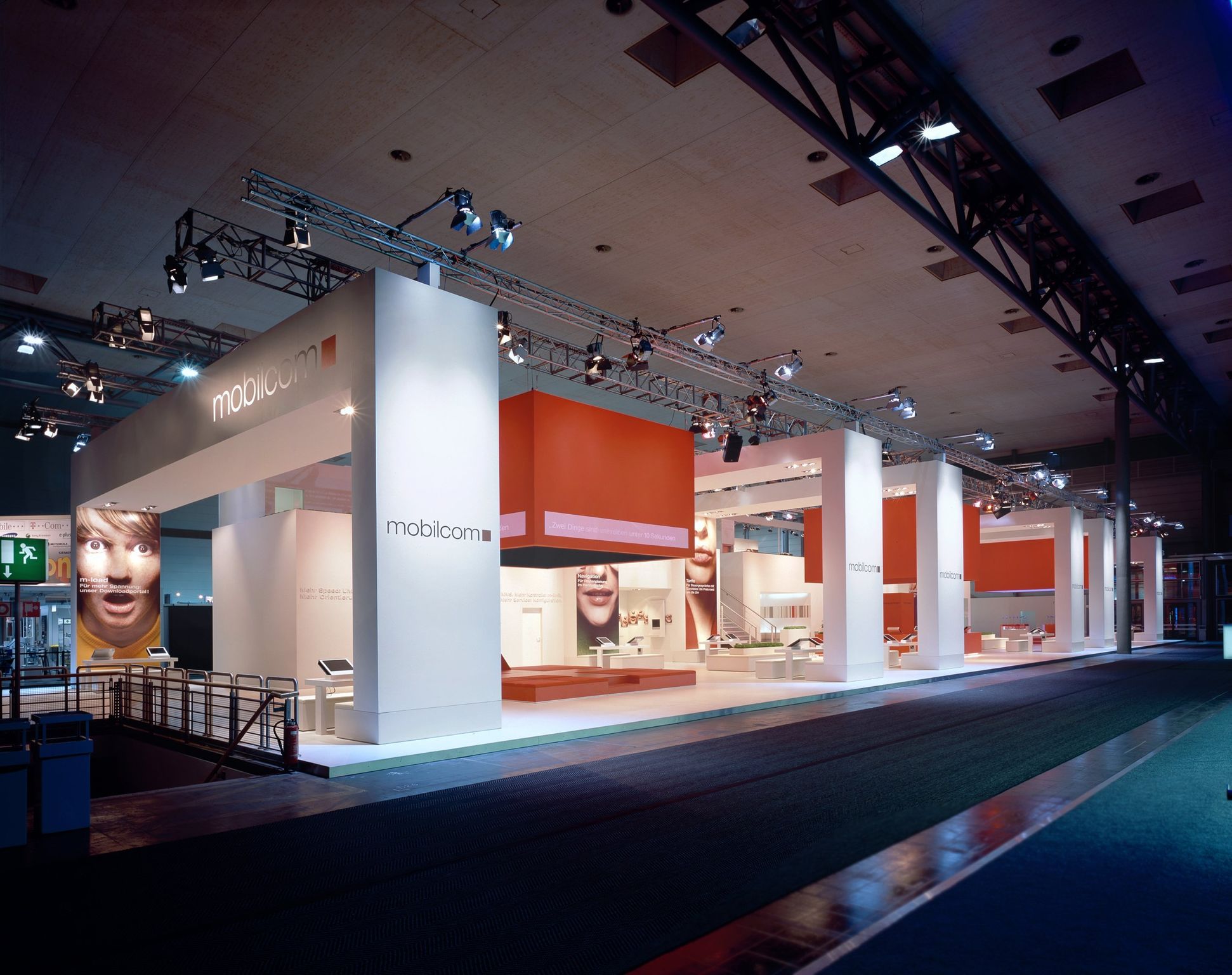 mobilcom I CeBIT 2005