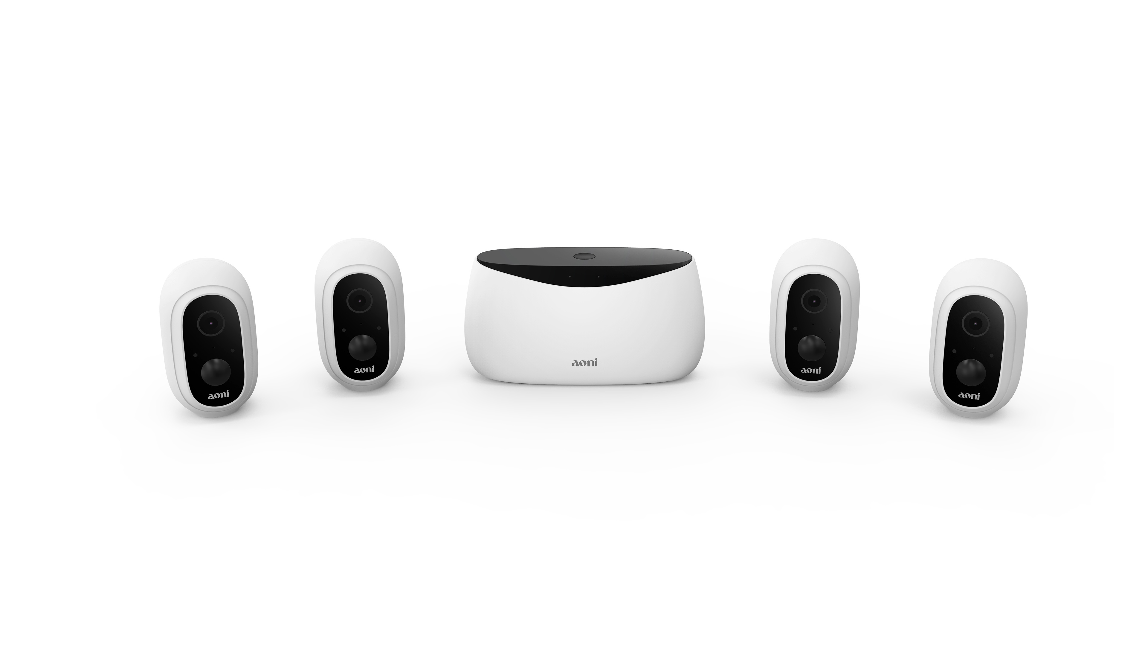 Smart Wireless Battery Camera with Base Station