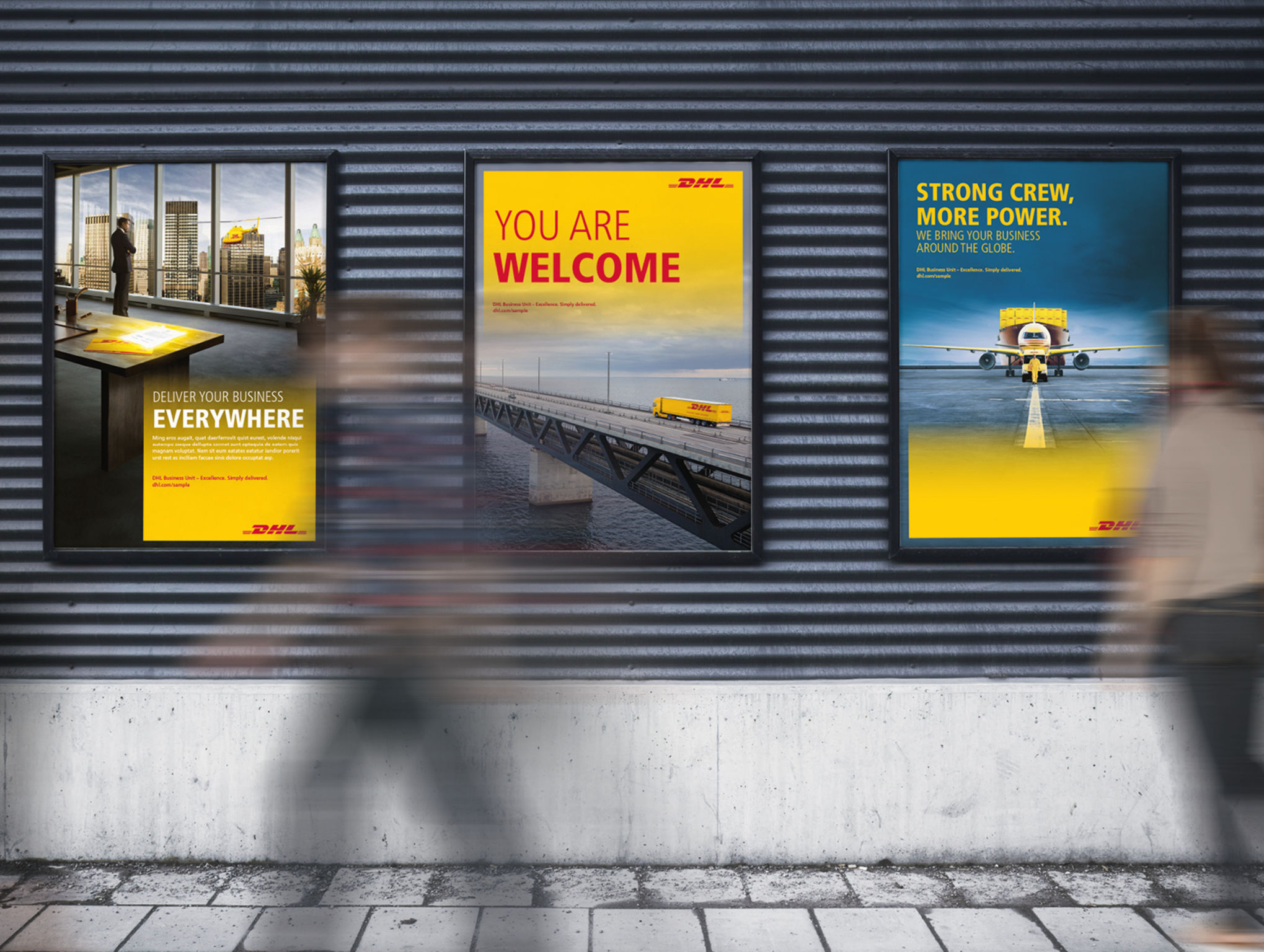 DHL - New brand identity