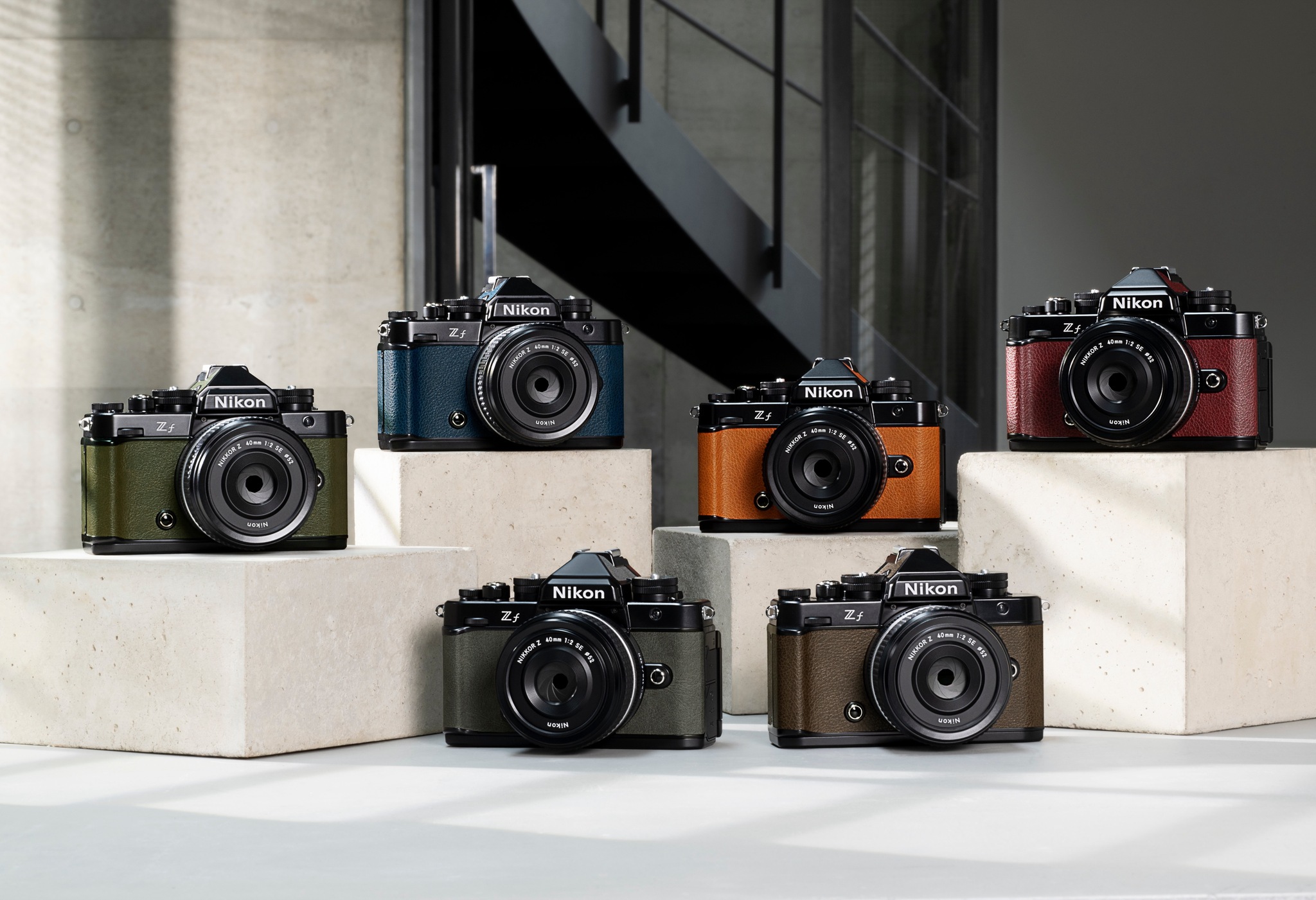Nikon Z f + NIKKOR Z SE lenses